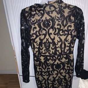 Long sleeve long dress